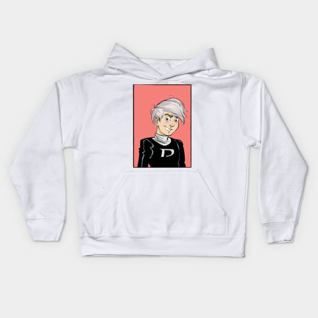 Danny Phantom Kids Hoodie by markodjeska